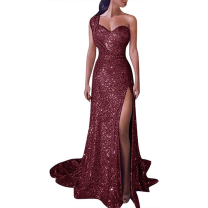 Sequin Prom Party Gown
