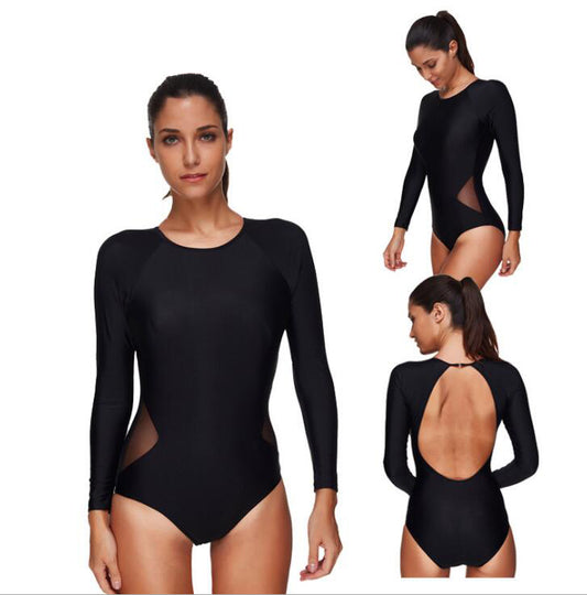 Hannah Long Sleeve One Piece Swimsuit