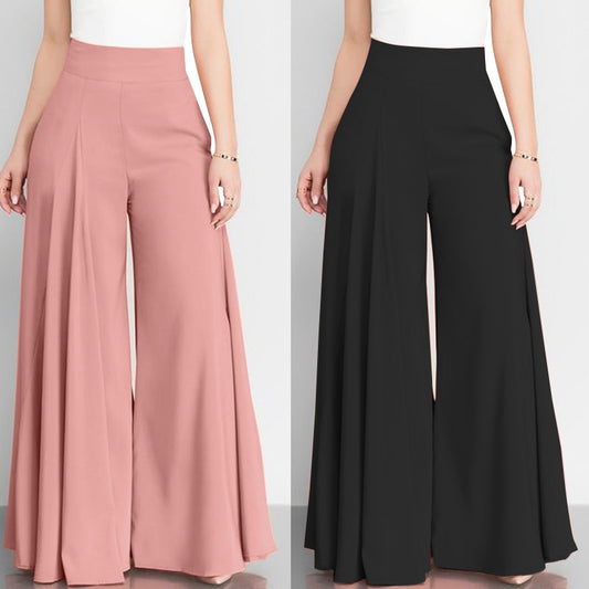 High Waist Wide Leg Pants