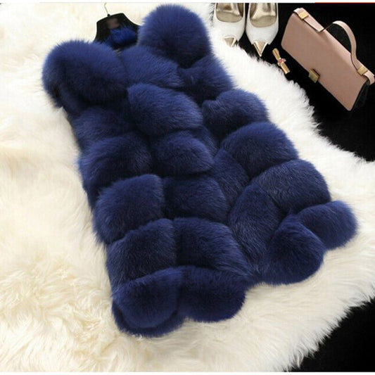 Jillian Faux Fox Fur Vest