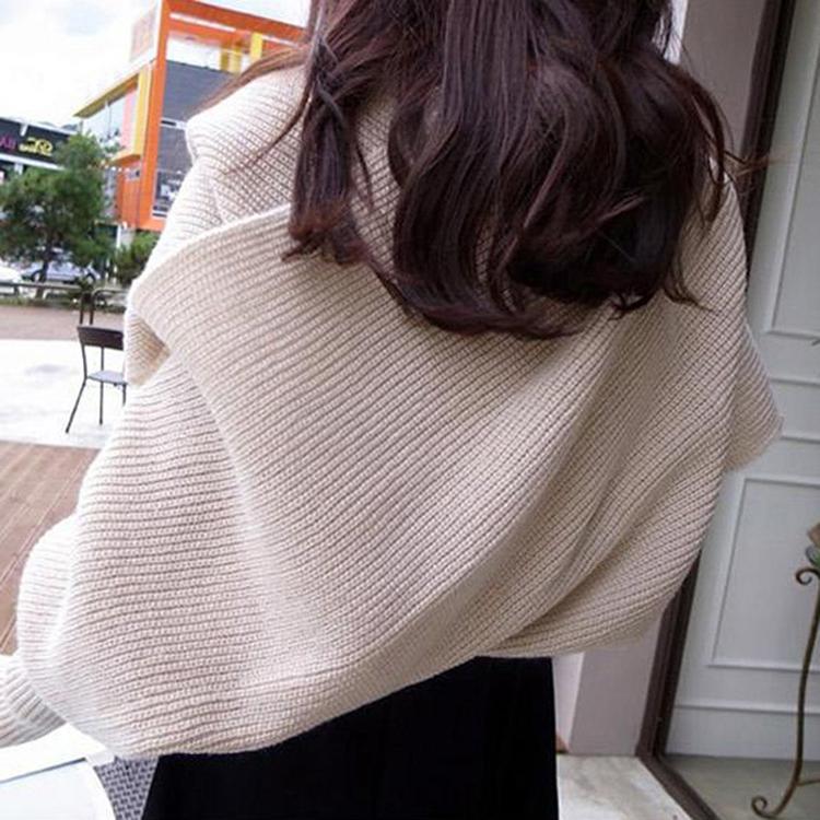 Knitted Cardigan Shawl