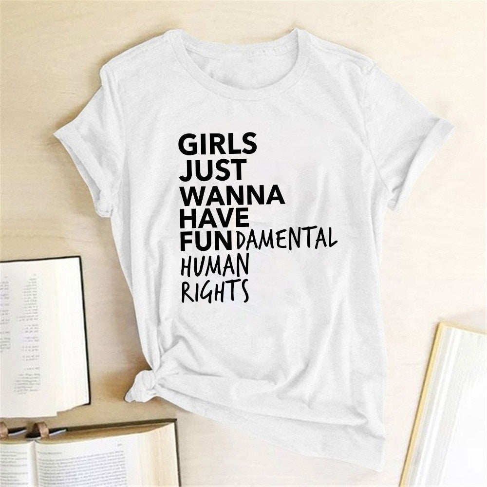 Girls Human Rights T Shirt