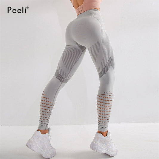 Peeli High Waist Seamless Leggings + Tummy Control