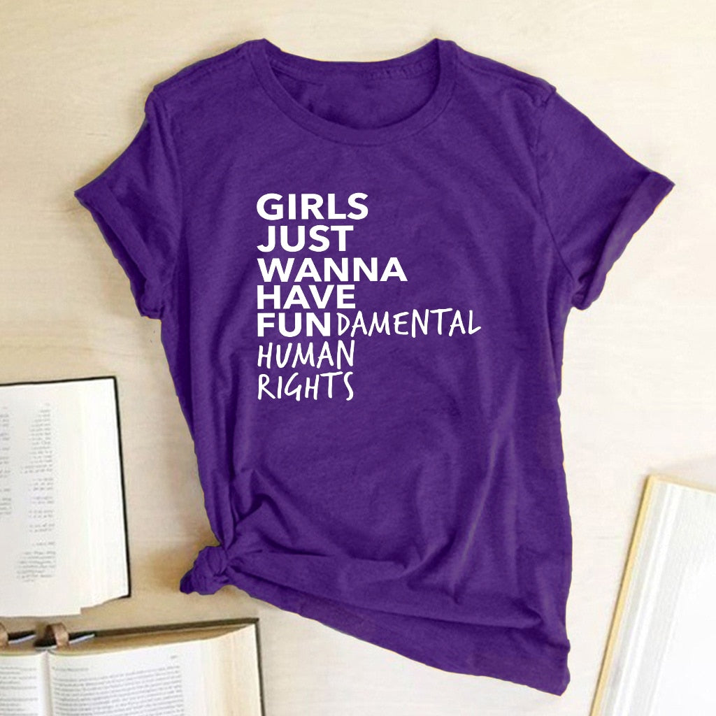 Girls Human Rights T Shirt